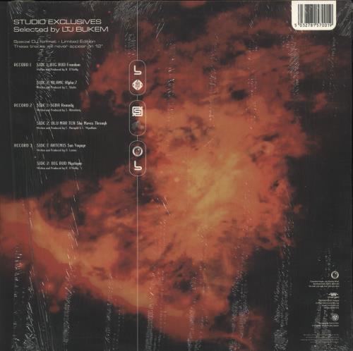 LTJ Bukem Logical Progression Level 3 UK 3-LP vinyl record set